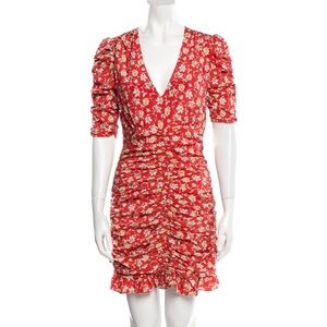 VERONICA BEARD
Josephine Red Floral Mini Dress